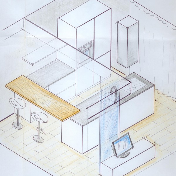 Progetto Interior design e progettazione arredamento d’interni a Pavia